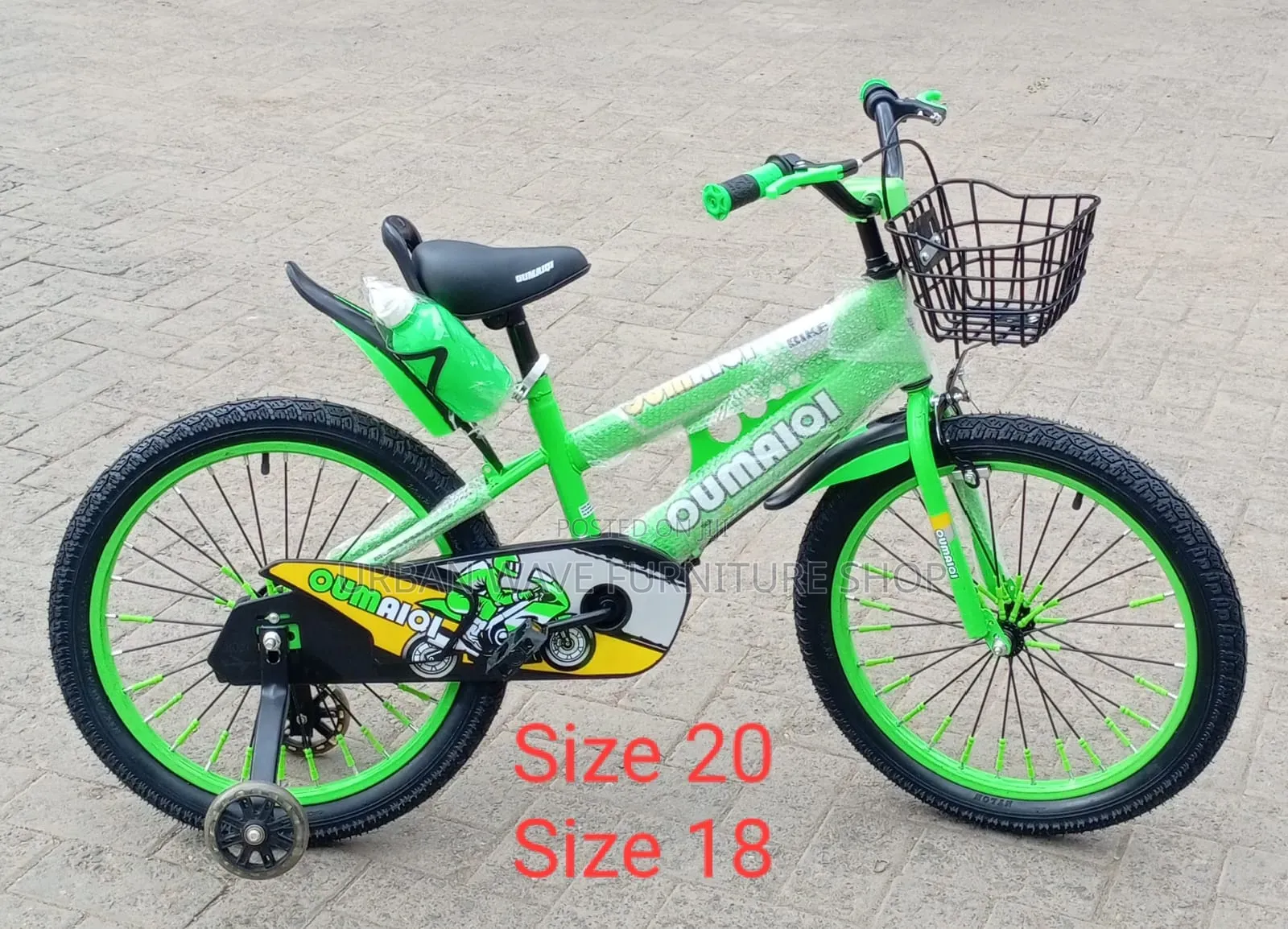 Size 18 and 20 Bicycles