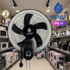 Nunix 16 Inch Wall Mounted Cooling Fan for Indoor Use