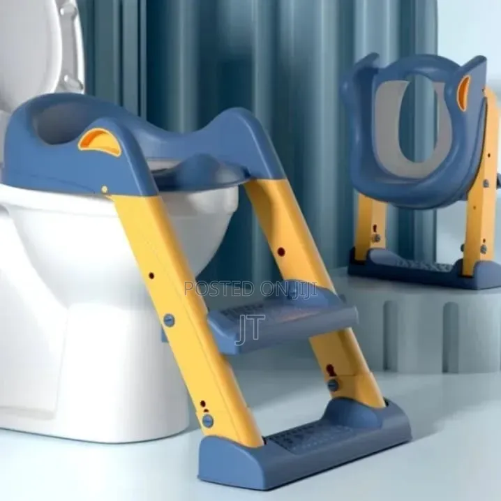 Baby Auxiliary Toilet Ladder Folding Seat for Kids Training
