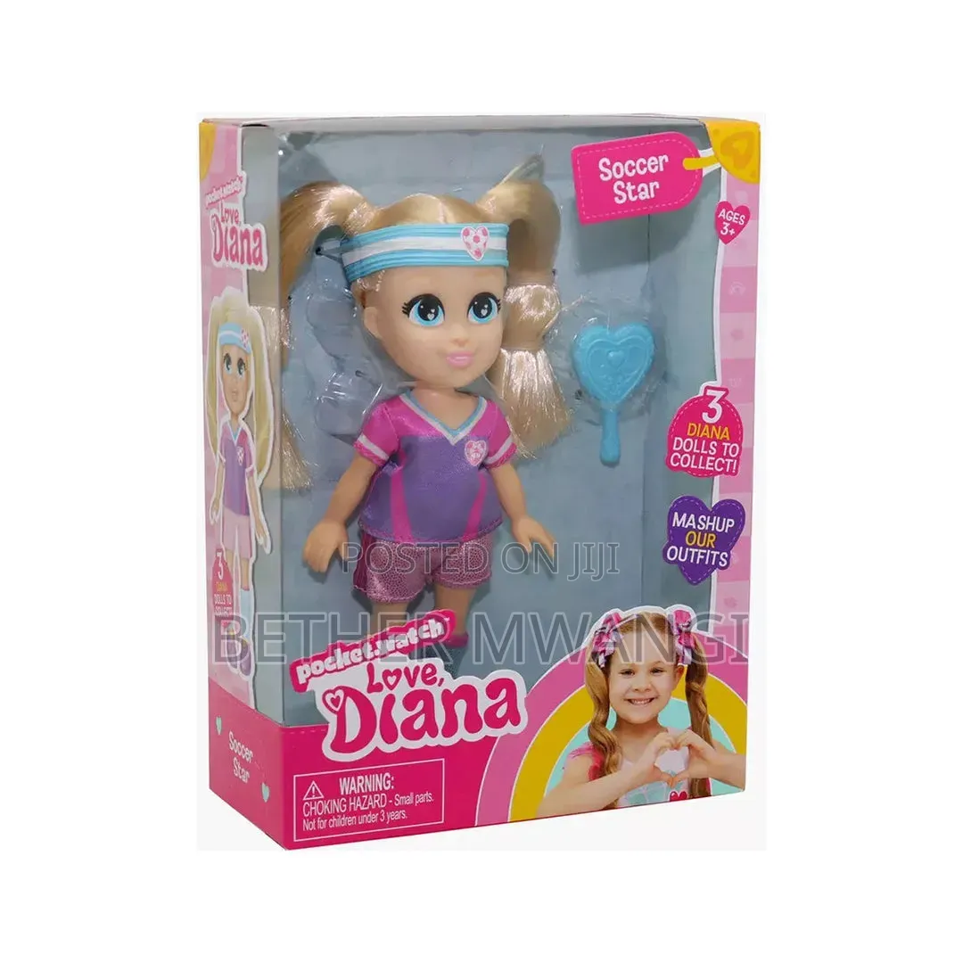 Love Diana Doll Soccer Star 6 Inch in Kenya