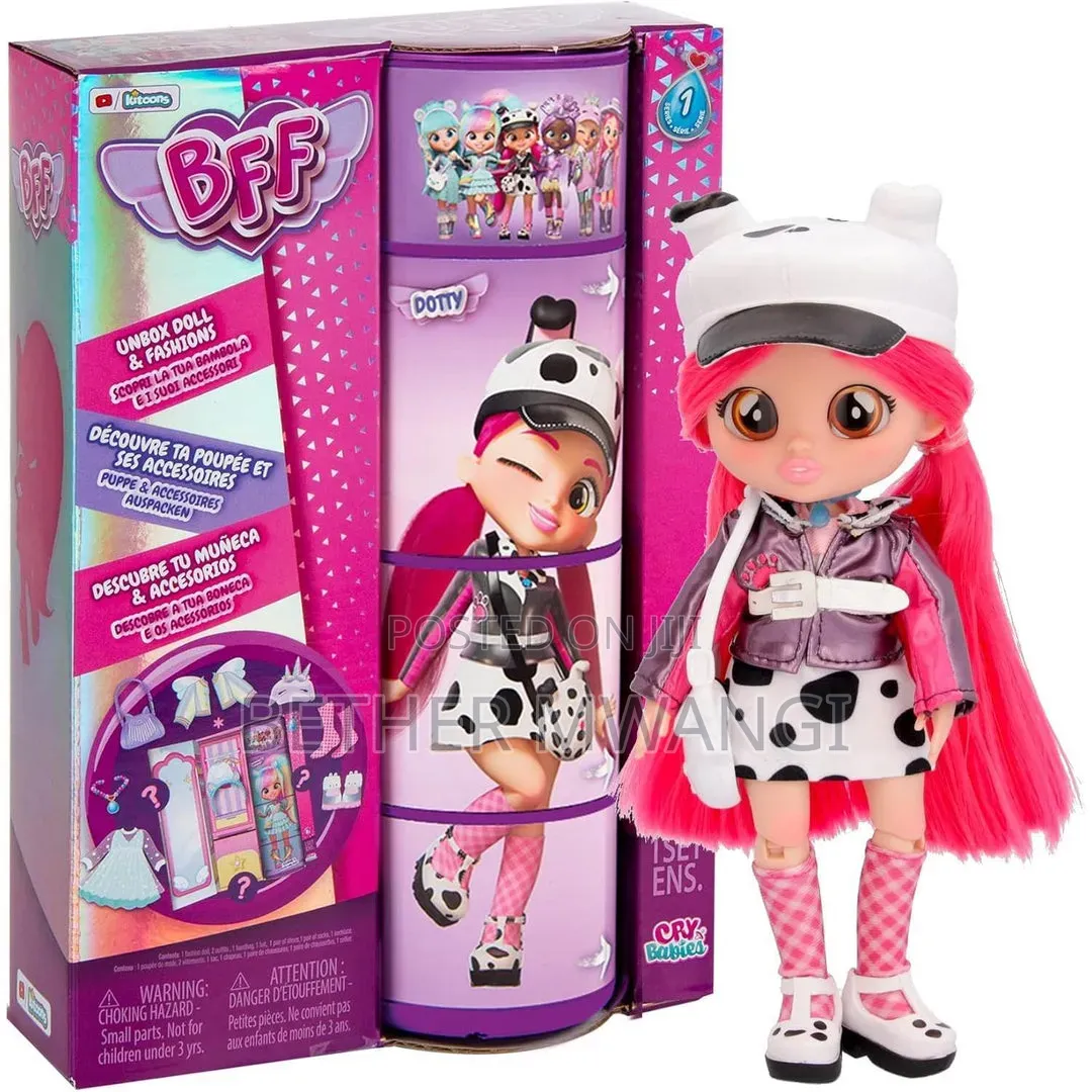 Cry Babies BFF Dotty Doll 8 Inches