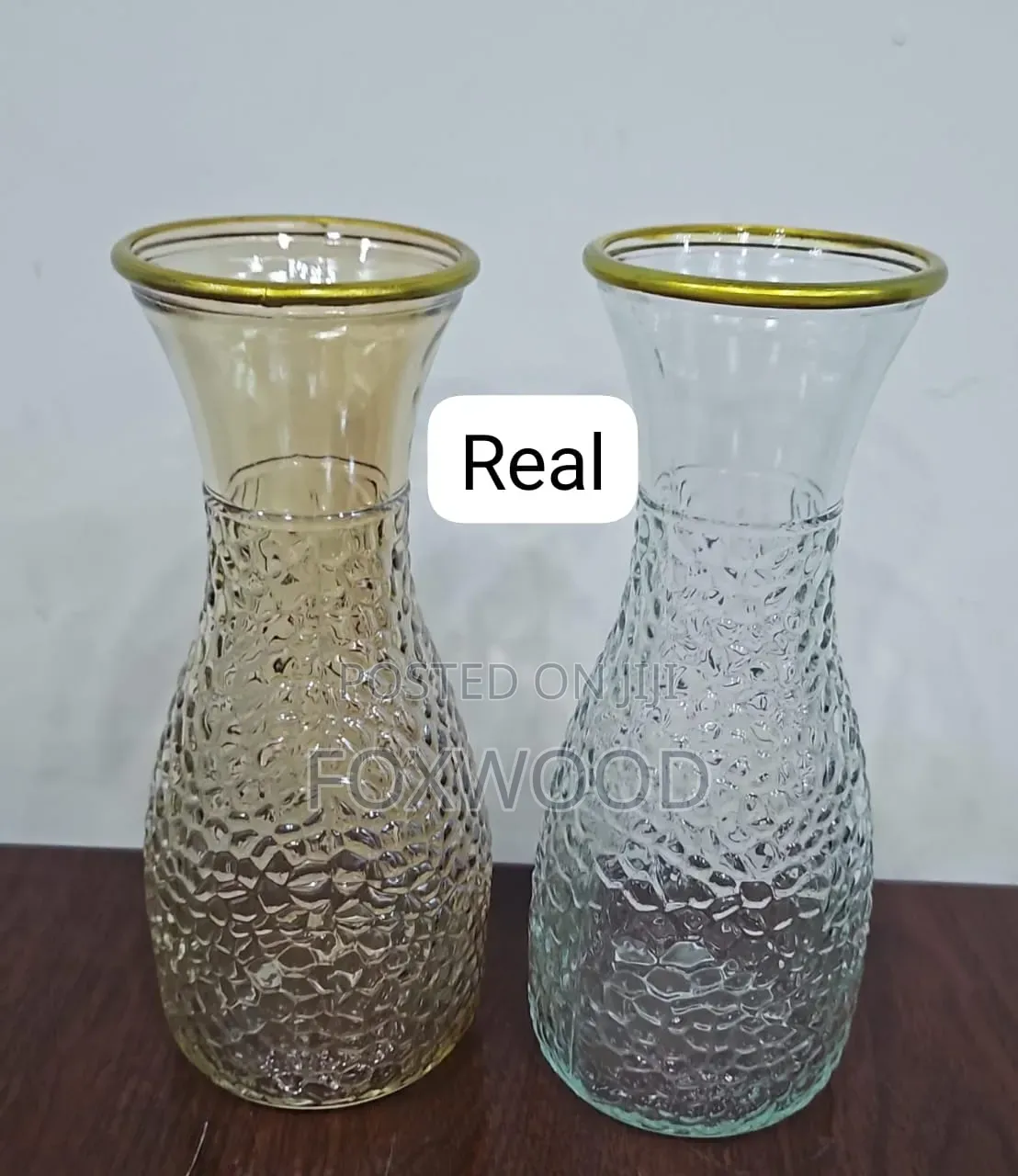 20cm High 800ml Flower Vase