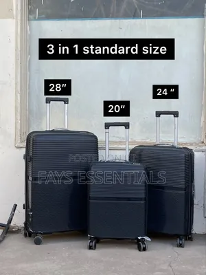 3 in 1 Unbreakable Suitcase