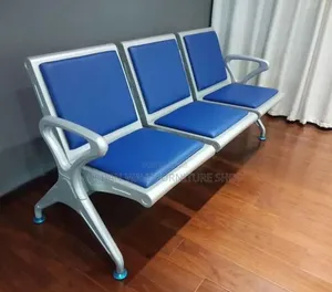 Blue Padded Visitors Chairs