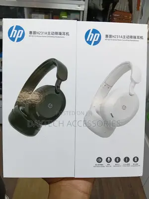 HP H231A Wireless Hi-Fi Headset With Noise Reduction Technology -Black