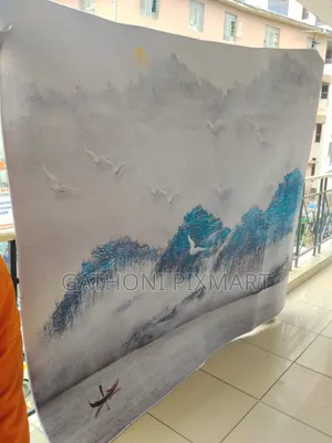Modern 7x10 3D Printed Carpet for Stylish Living Room Décor