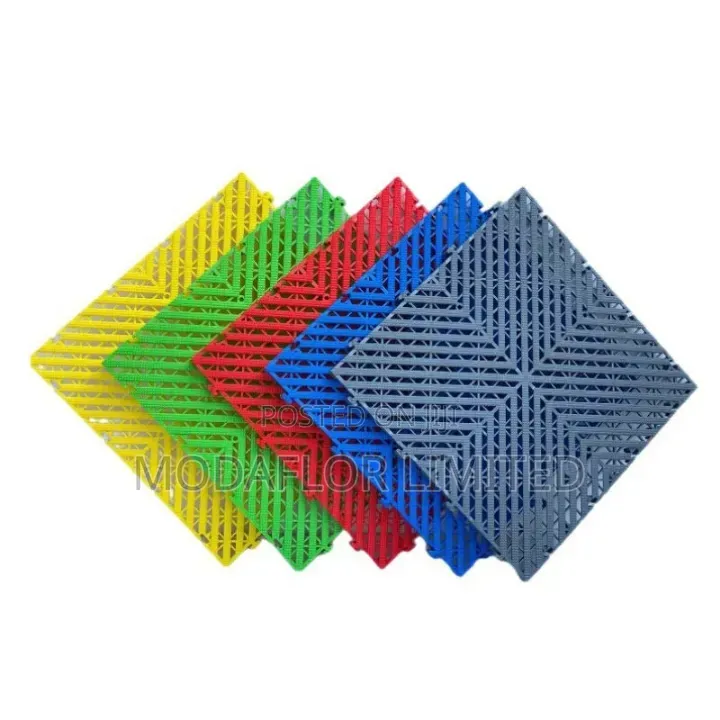Car Garage Tiles for Water and Oil Drainage