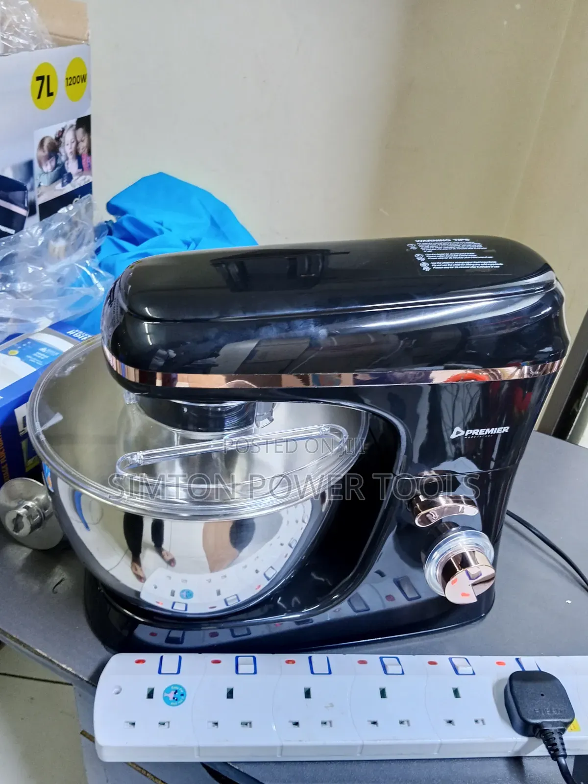 Premier 7L 1200W Stand Mixer (Model: PMX-7L).