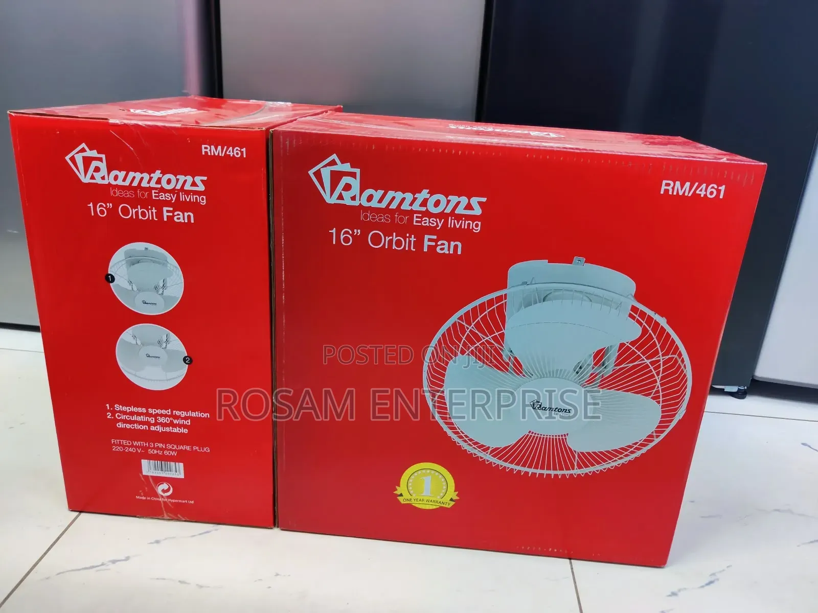 Ramtons 16" Orbit Fan 16" RM461