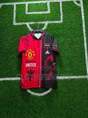 Manchester United 90s Concept Polo Jersey.