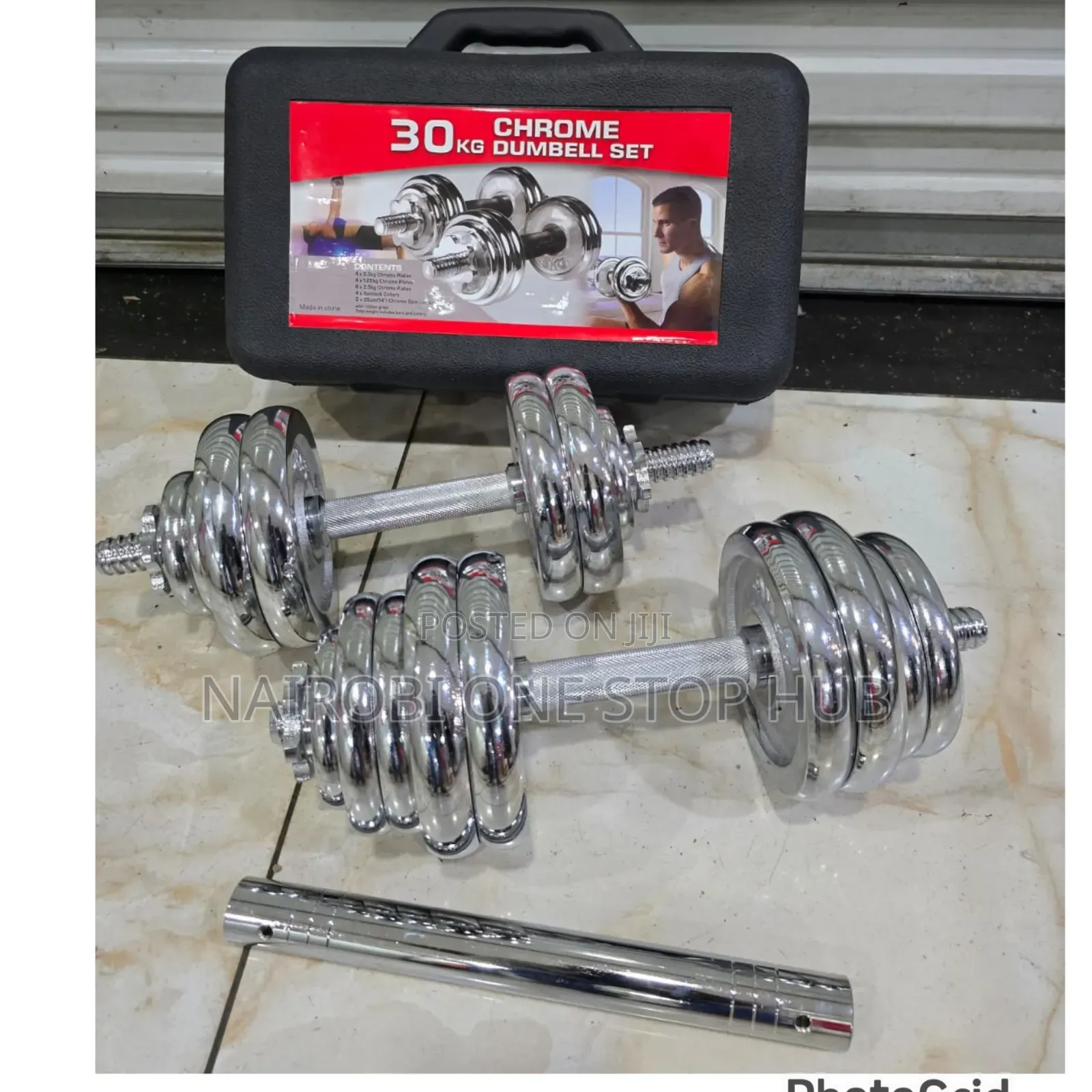 30Kg Chrome Dumbell