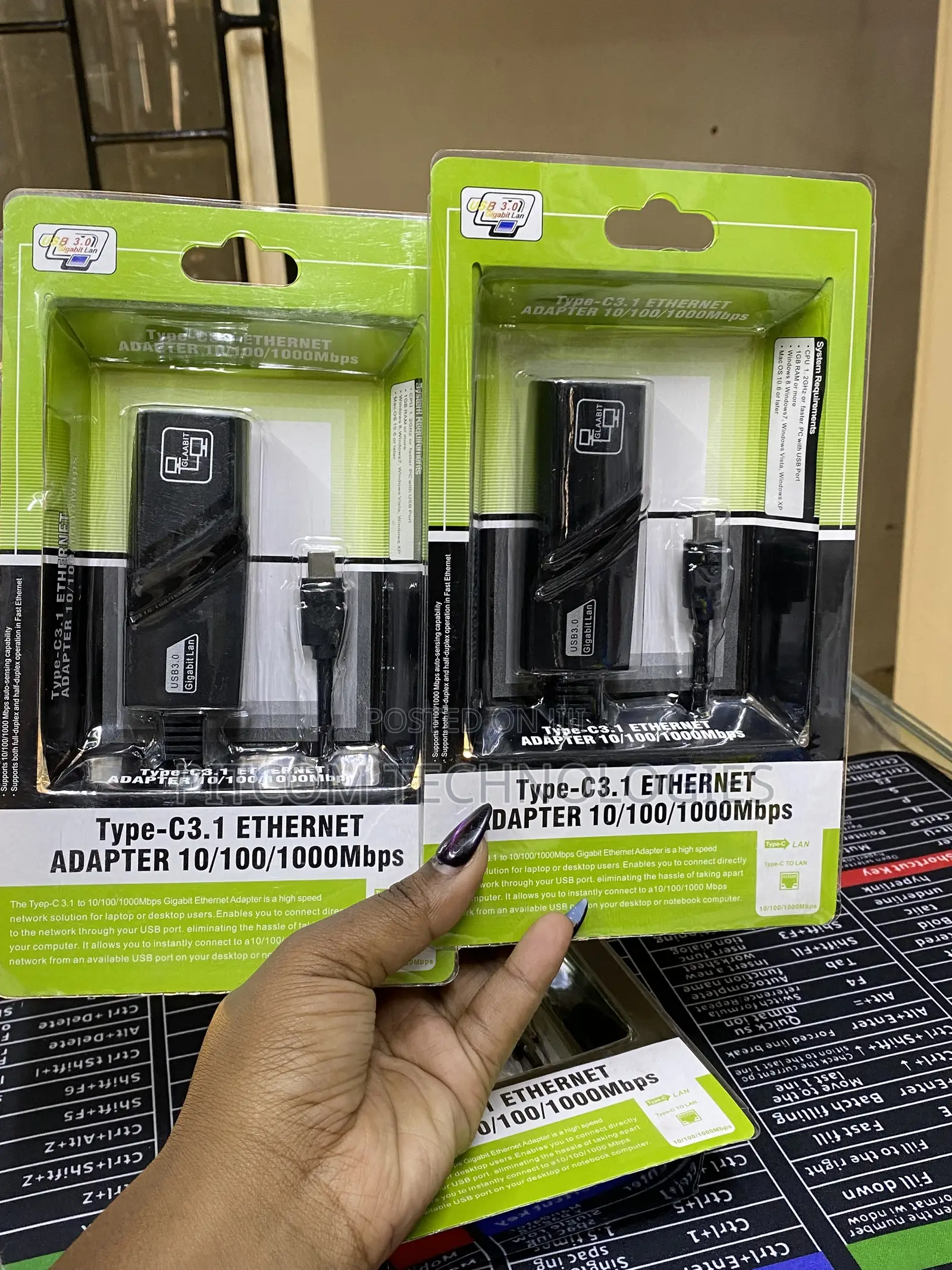 Type C to Ethernet Adapter
