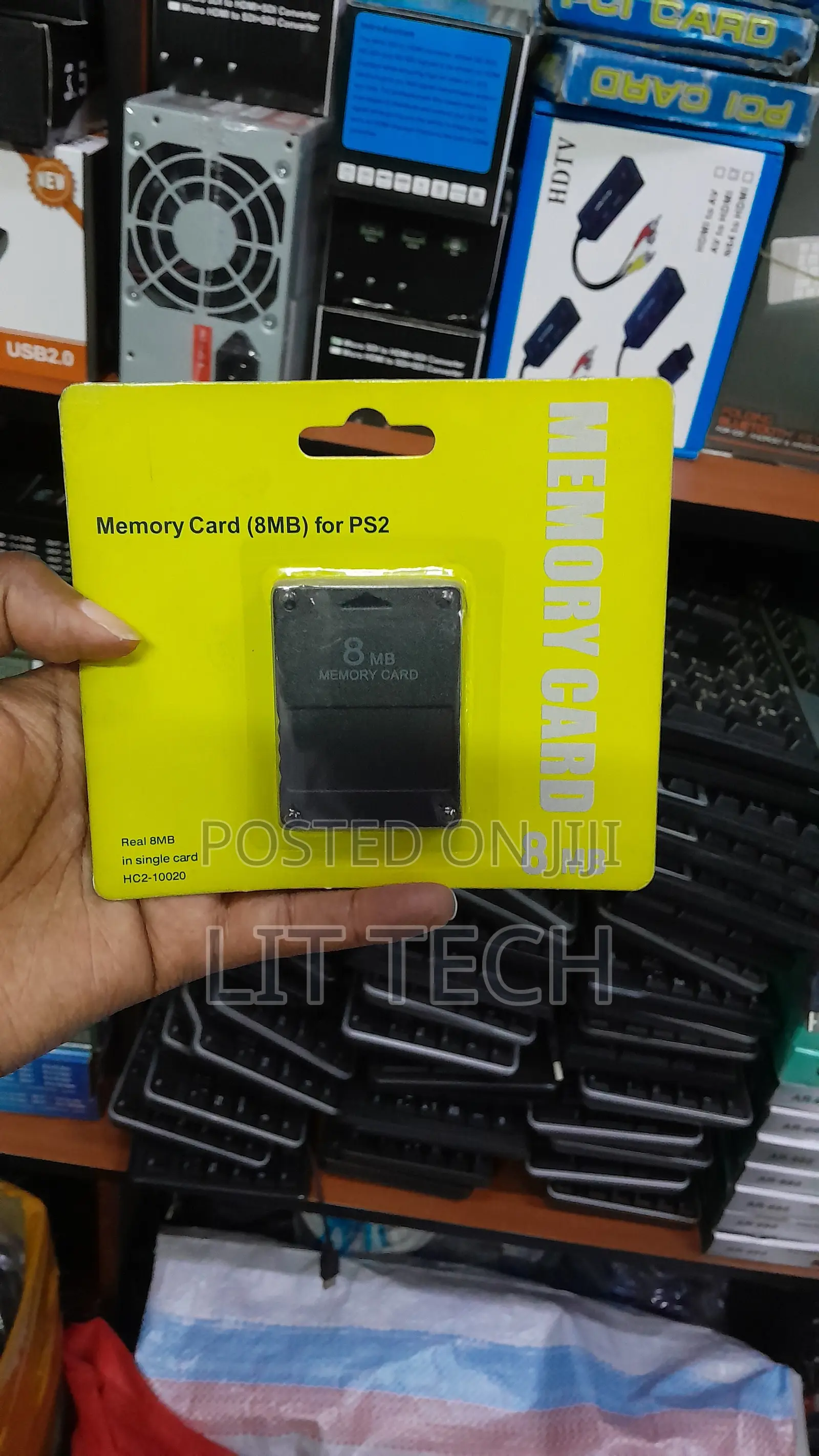 8MB Memory Card for Sony PlayStation 2 (PS2) – Plug & Play