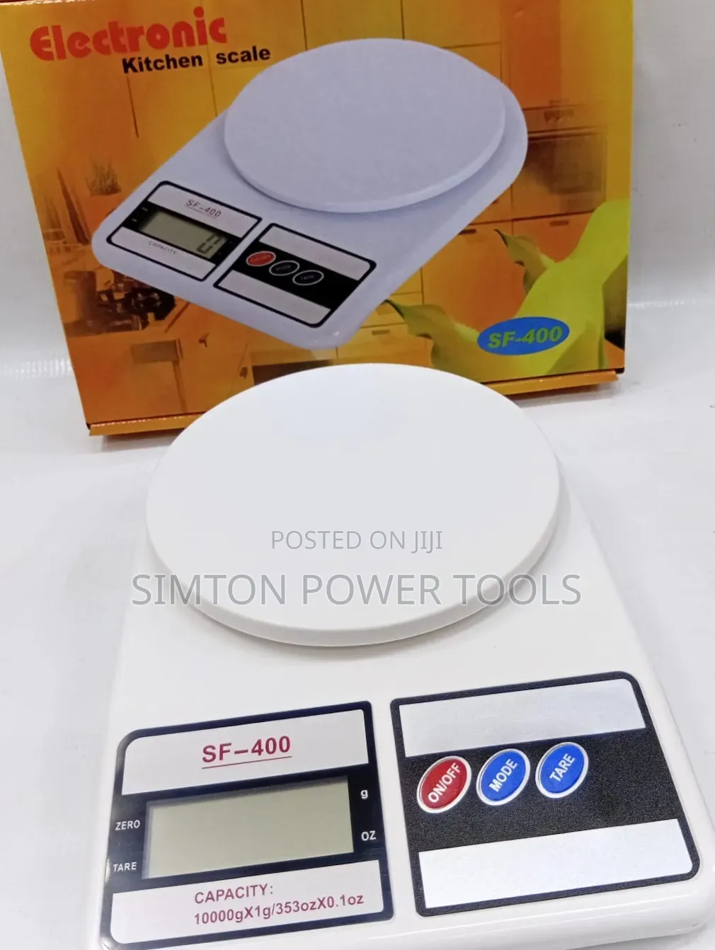Digital Kitchen Weighing Scale SF-400– 10kg Capacity