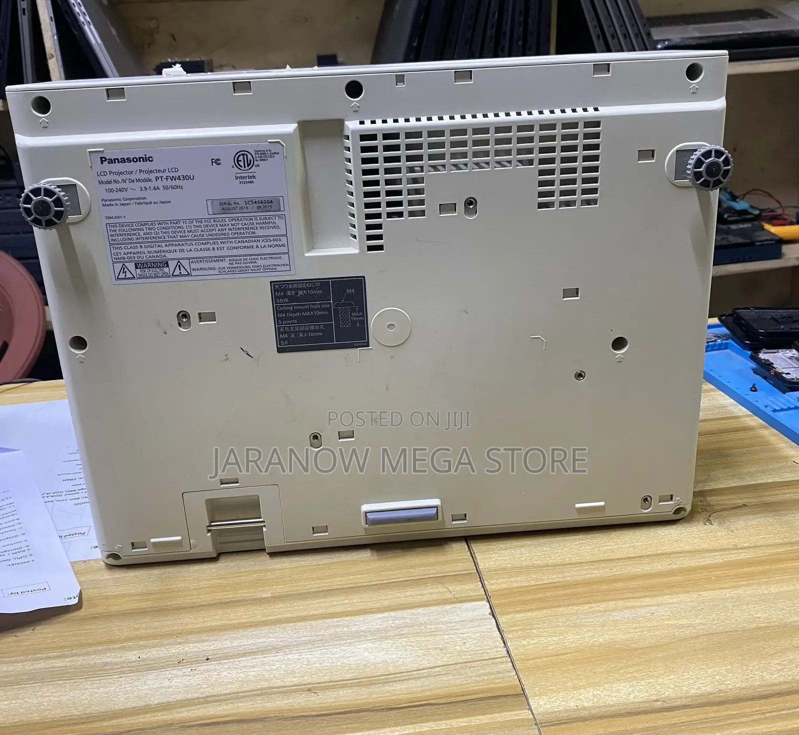Panasonic PT-FW430U Commercial WXGA 3LCD Projector