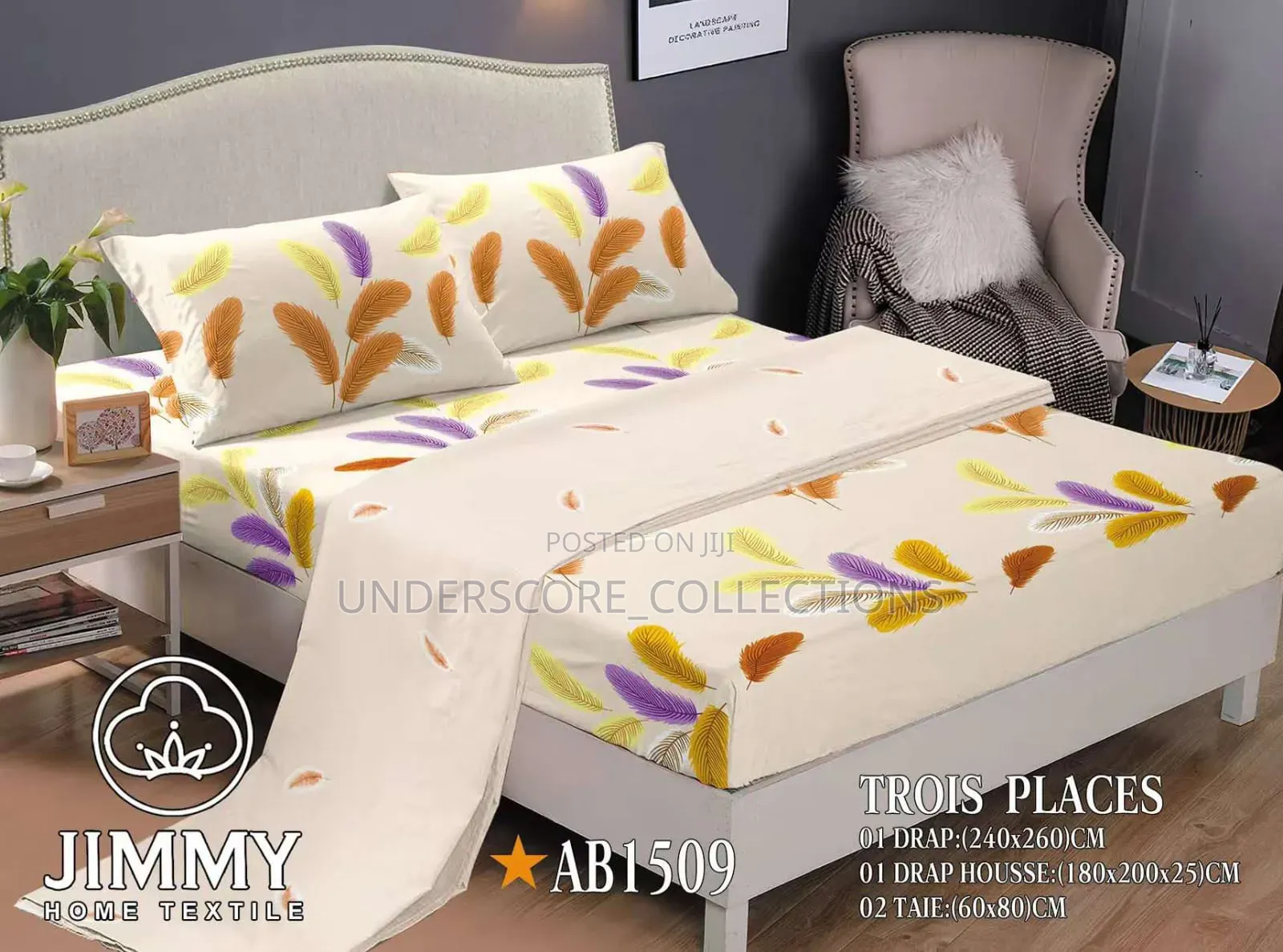 Cotton *Fitted* Bedsheet