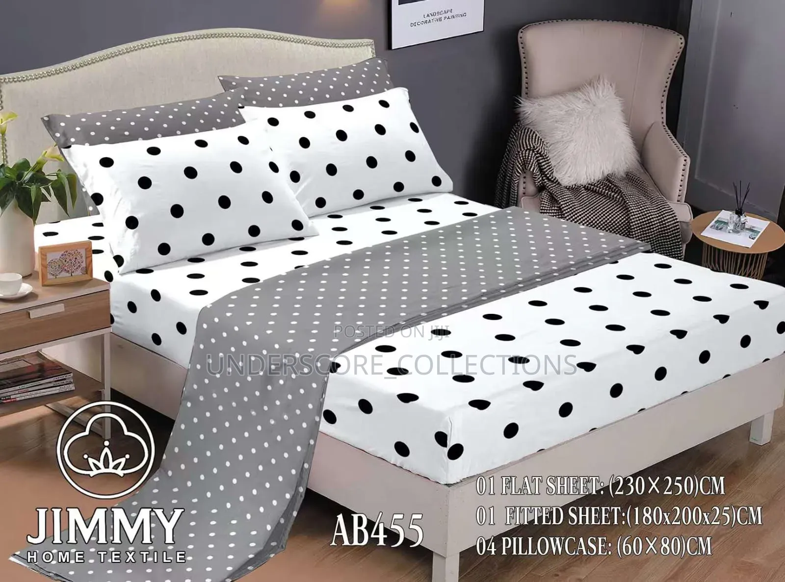 Cotton *Fitted* Bedsheet