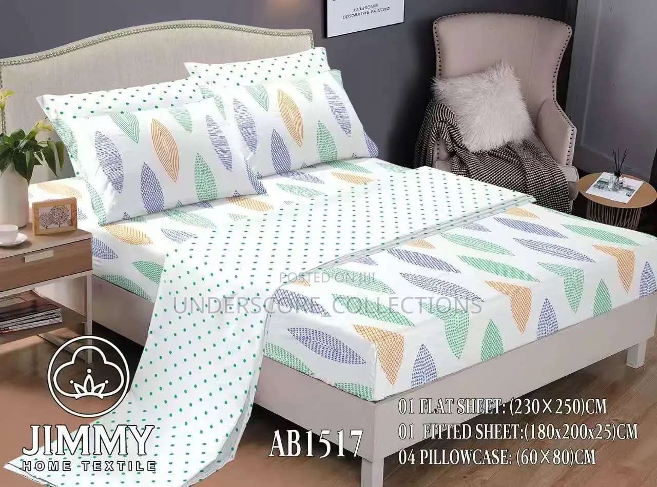 Cotton *Fitted* Bedsheet
