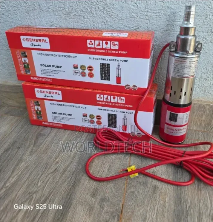 24v 250w Solar Water Pump/50m Head Solar Pump