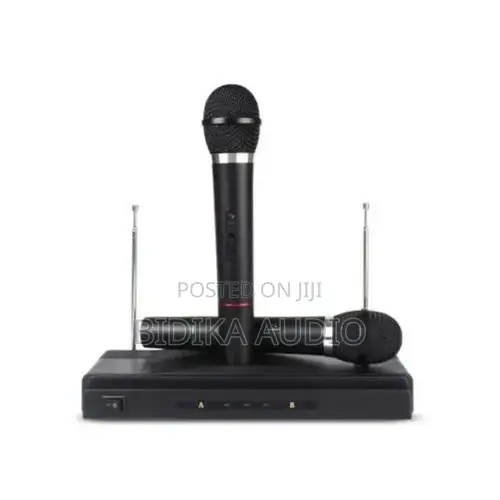 Share This Product Max MX-306 Dual Wireless Professional Microphone