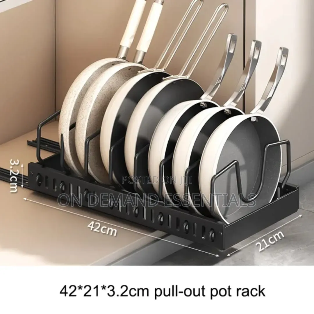 Heavy Duty Pull-Out Pot & Pan Organizer