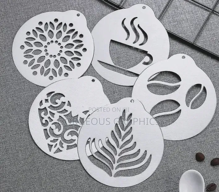 Precisely Cut Coffee Pattern Maker