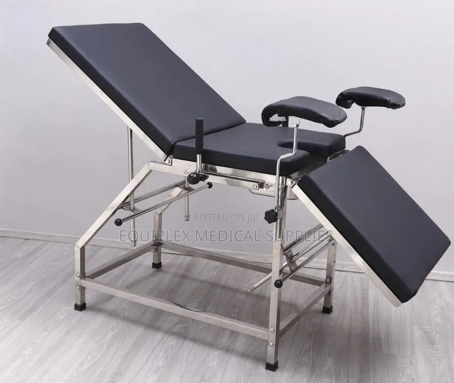 Stainless Steel and Durable Hospital Delivery Bed (Manual)
