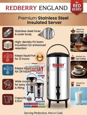 Redberry 9.5ltrs Tea Urn