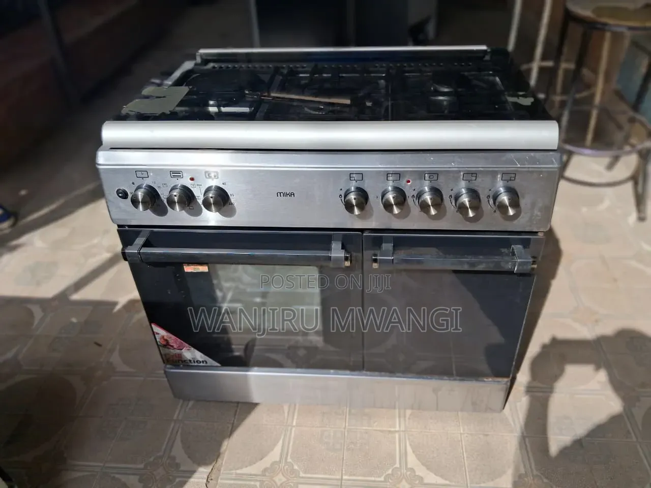 Cooker 5burner+(4gases +1 Electric Plate) Electric Oven