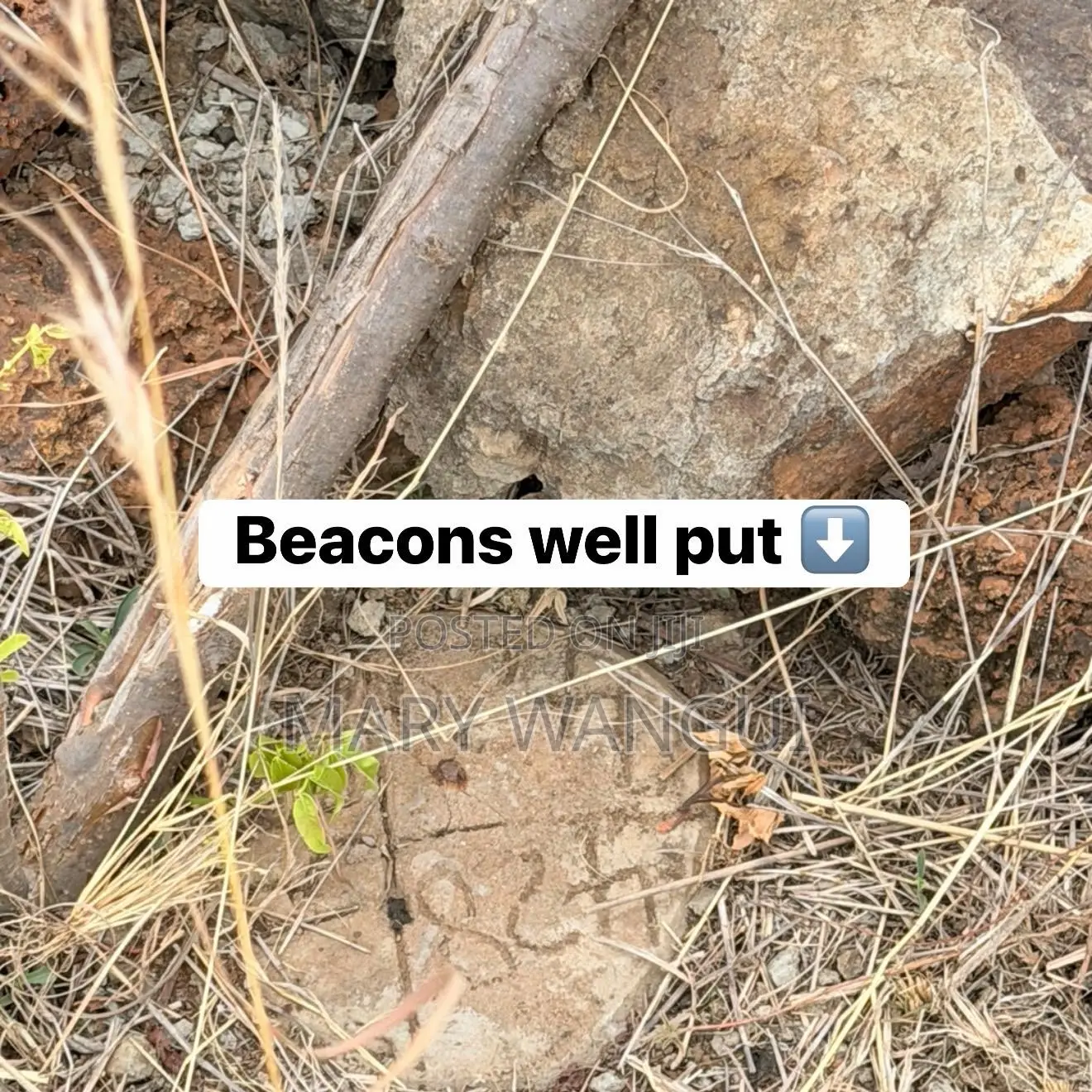 50 by 100 (0.045ha ) Plot Juja -Kalimoni
