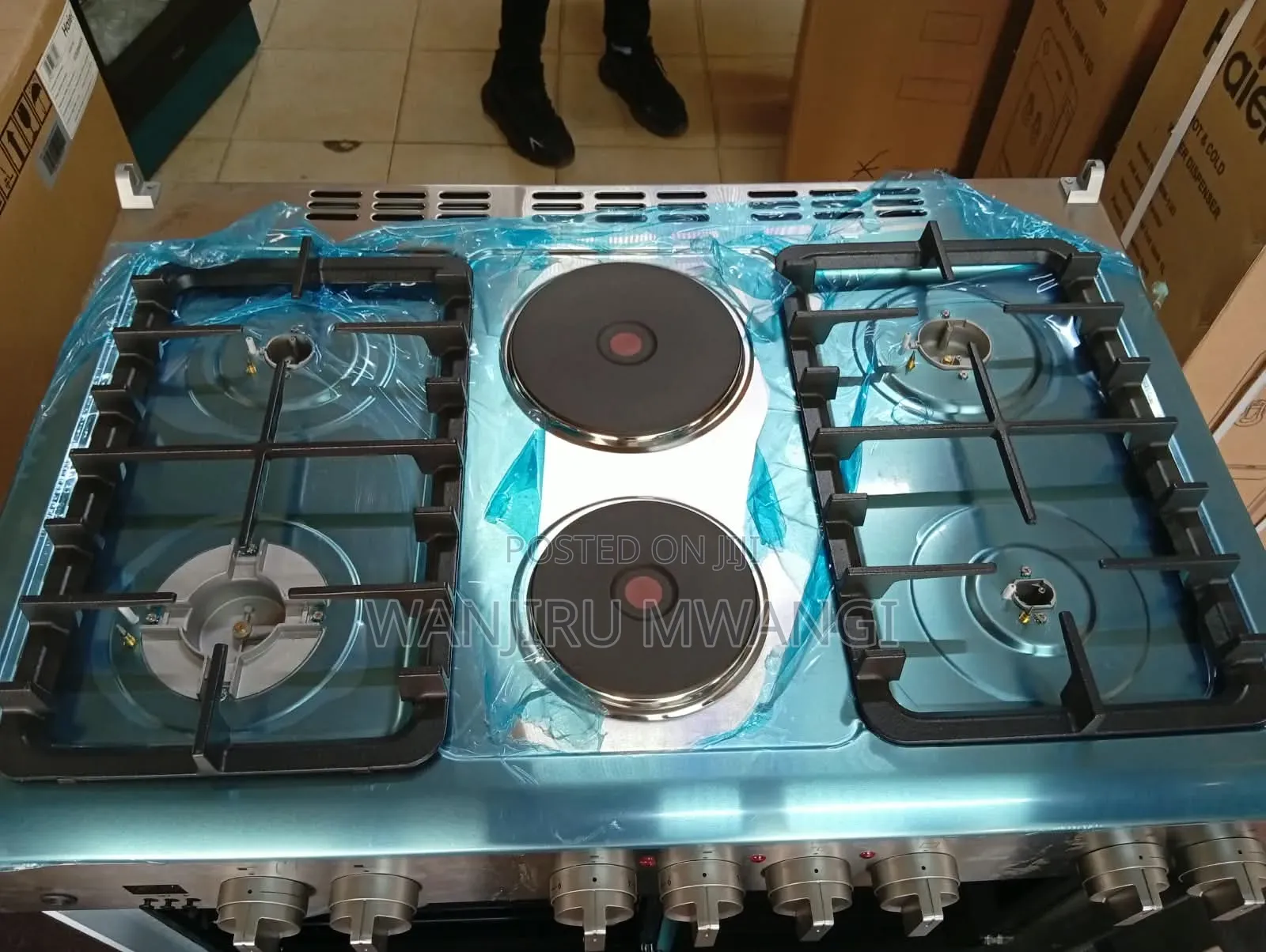 Haier Stainless 4+2 Electric Cooker