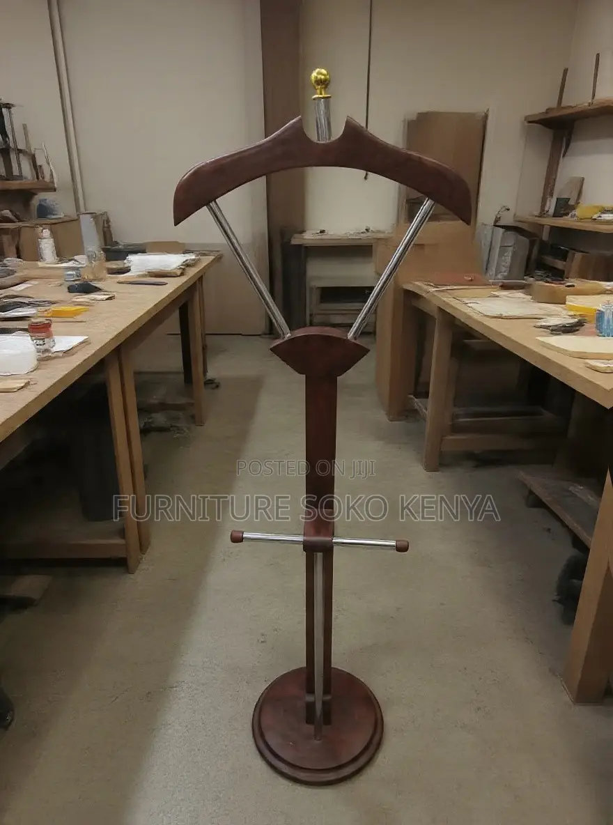 Executive Hangers | Mahogany Tall Coat Hangers