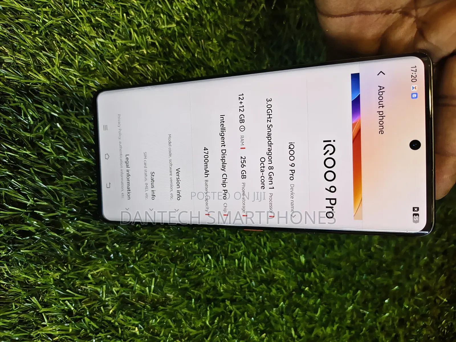 New Vivo iQOO 9 Pro 256 GB Orange