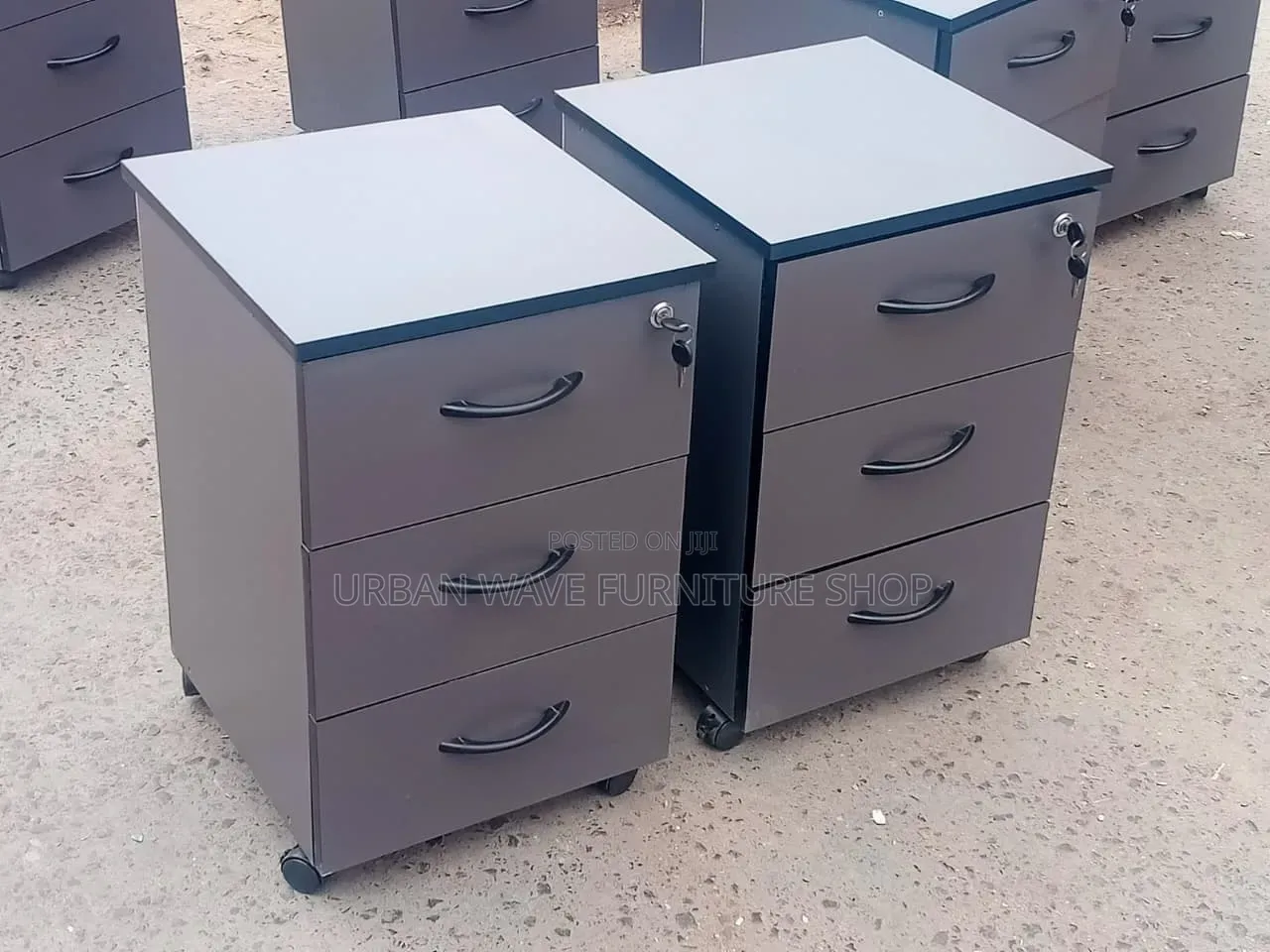 Dark Grey 3drawers