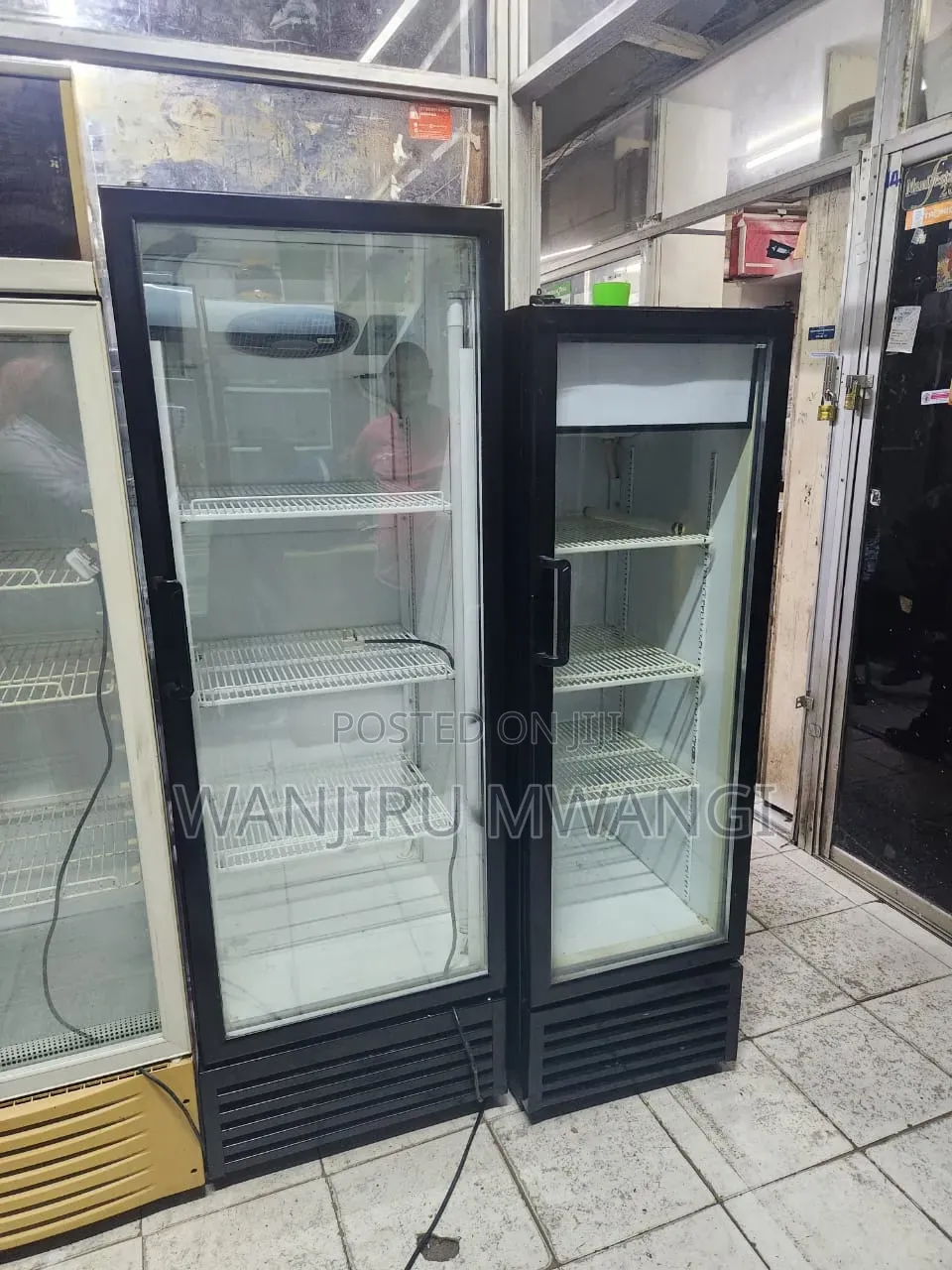 Black Display Fridge ( 400litres)
