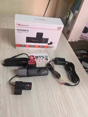 ND432F3 Nakamichi 3-Channel 4K Dash Cam With Audio Recording