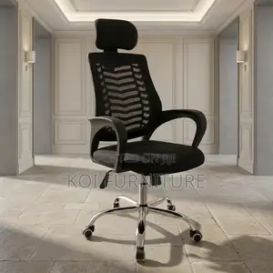 High Backrest Seat | Adjustable Fabric Headrest Chair