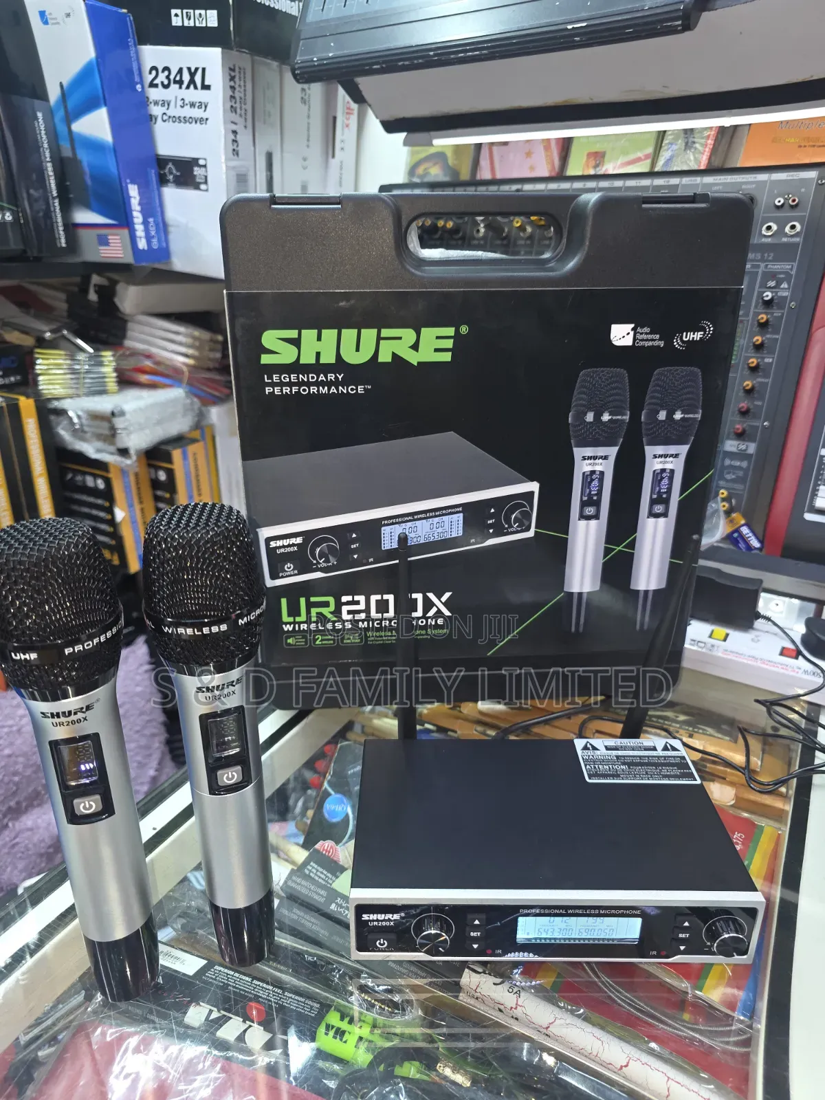 Shure UR200X Wireless Microphone