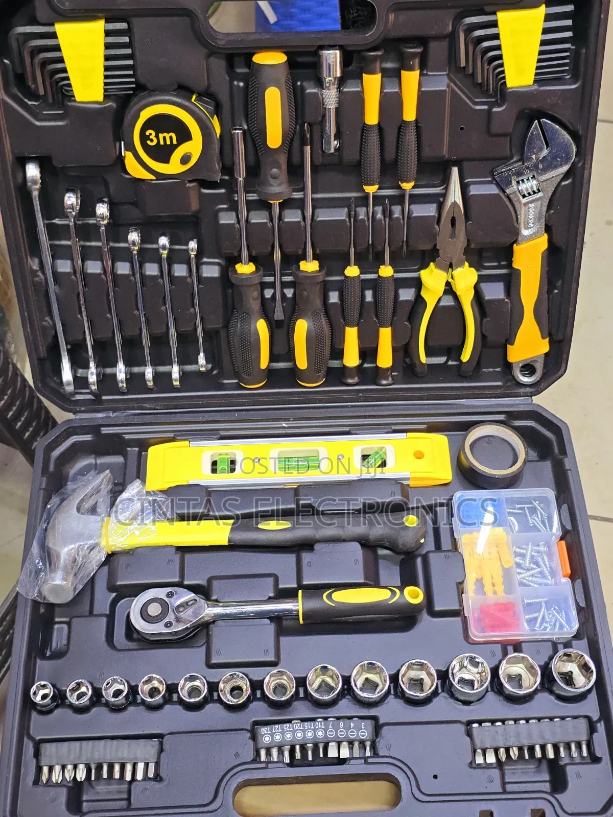 108pc Tool Kit/Hand Tool Set/Mechanical Toolset