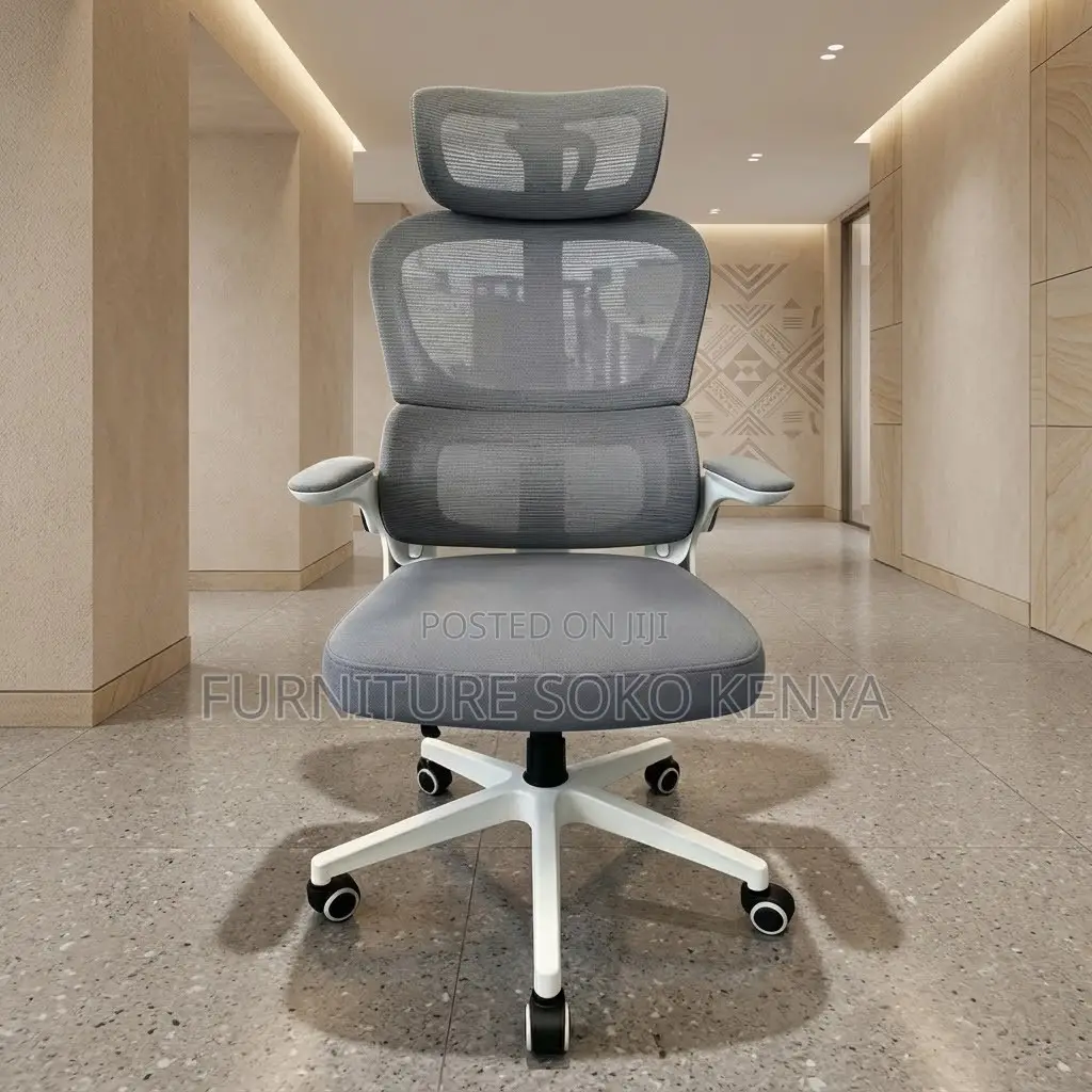 High White Chairs | Orthopedic Executive Seat