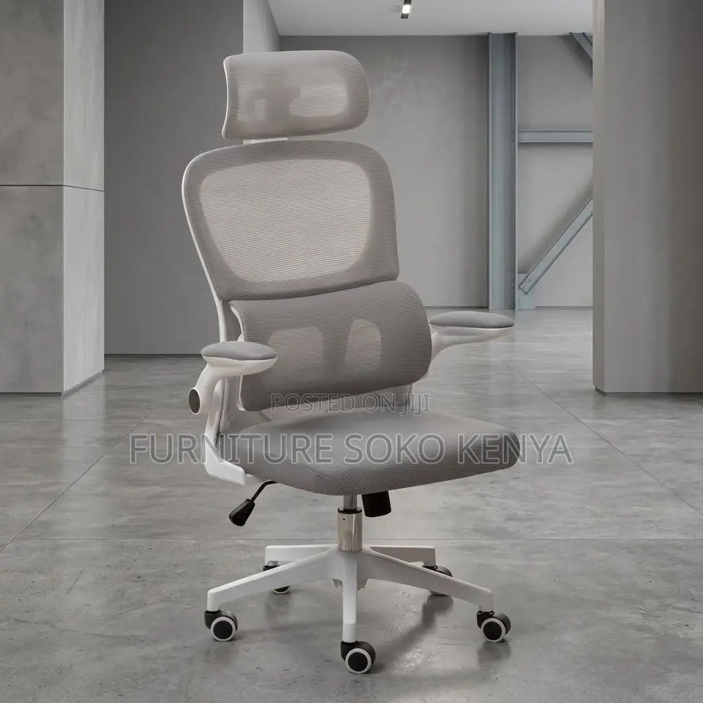High White Chairs | Orthopedic Executive Seat