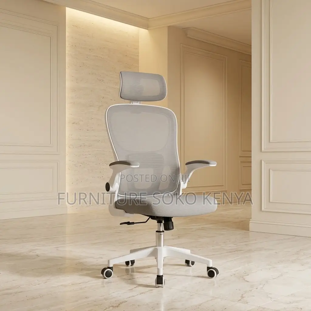 High White Chairs | Orthopedic Executive Seat