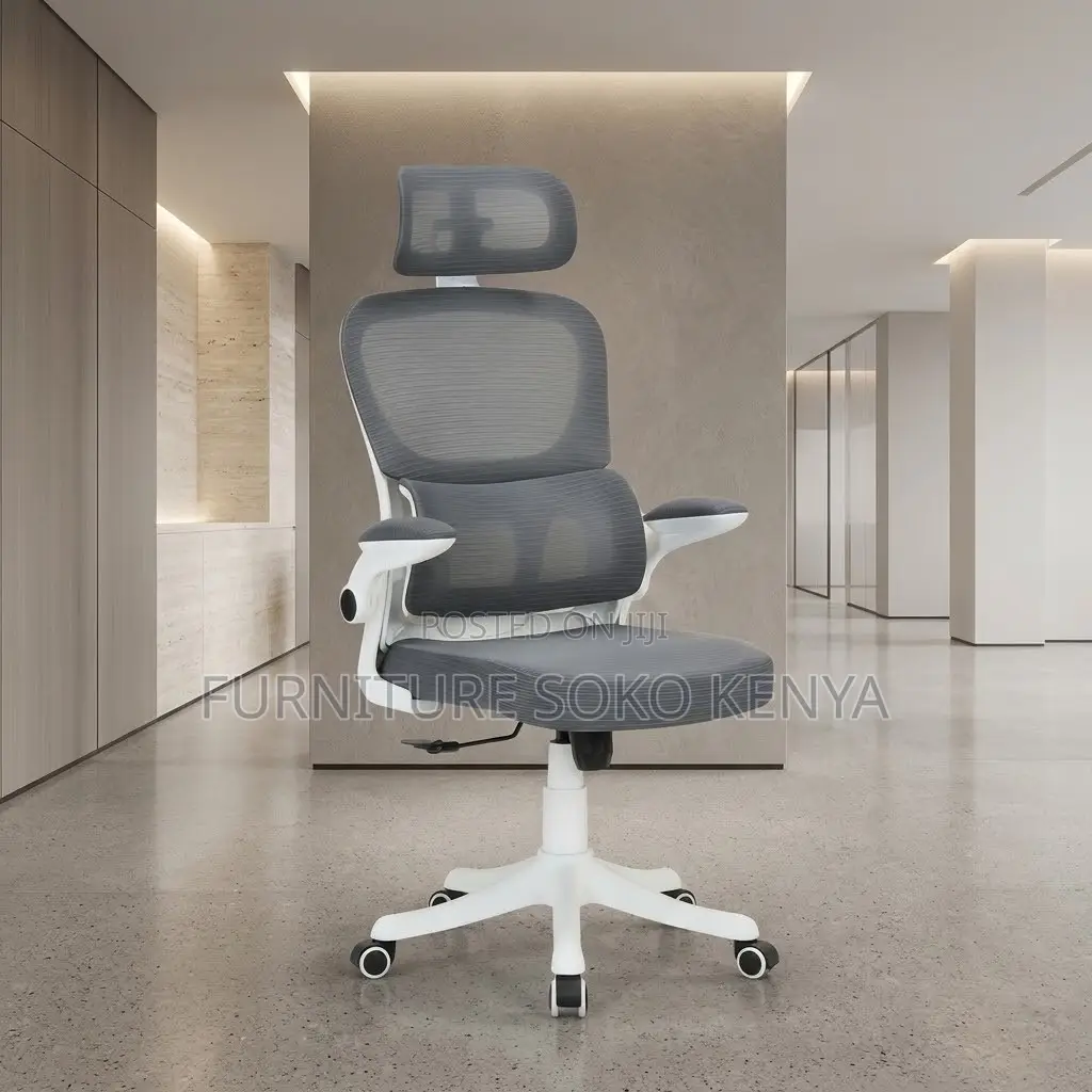 High White Chairs | Orthopedic Executive Seat