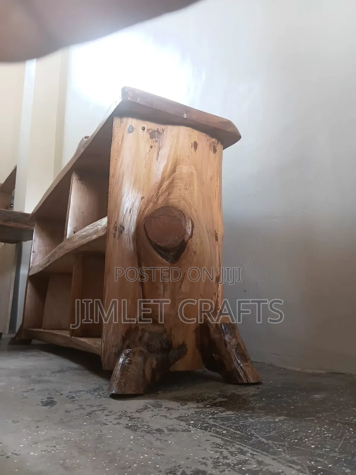 Rustic Solid Wood TV Stand/Console Table