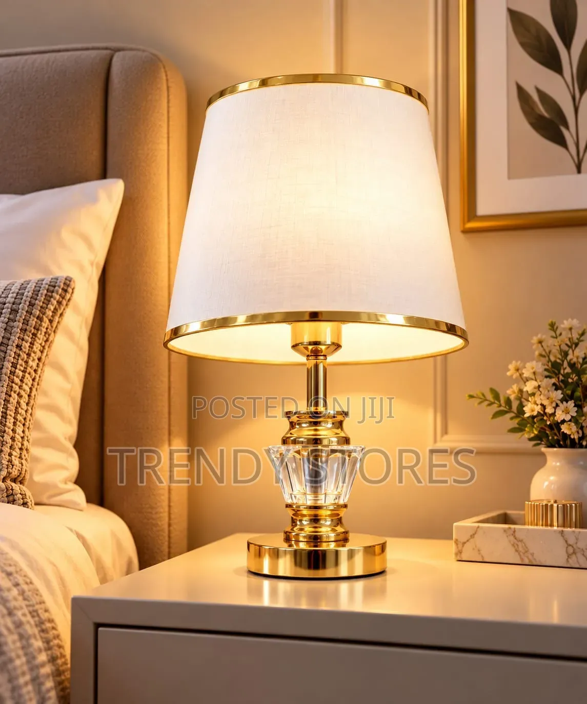 Crystal Table Lamp