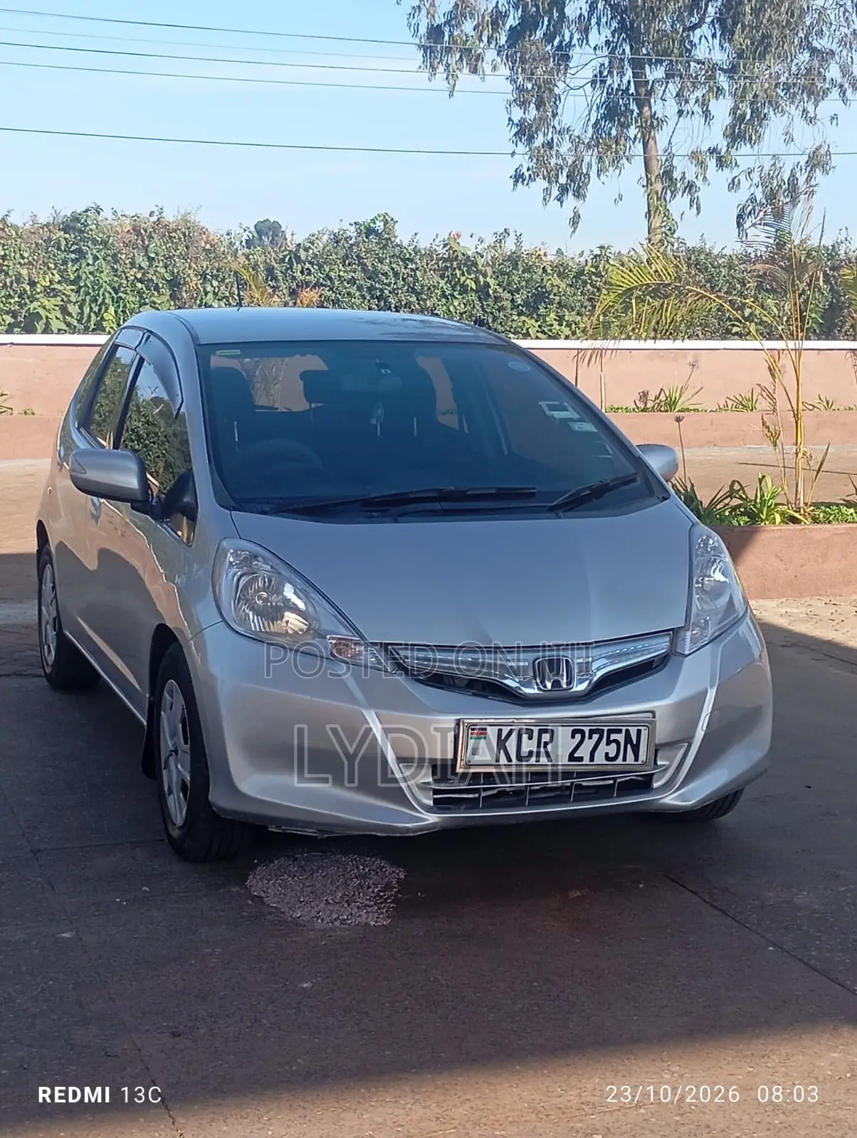 Honda Fit 2011 Silver