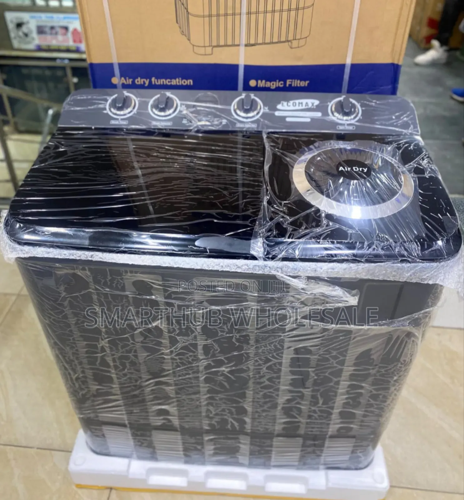 Ecomax 13kg Twin Tub Semi Automatic Washing Machine