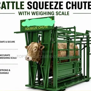 Cattle Squeeze Chute With Weighing Scale