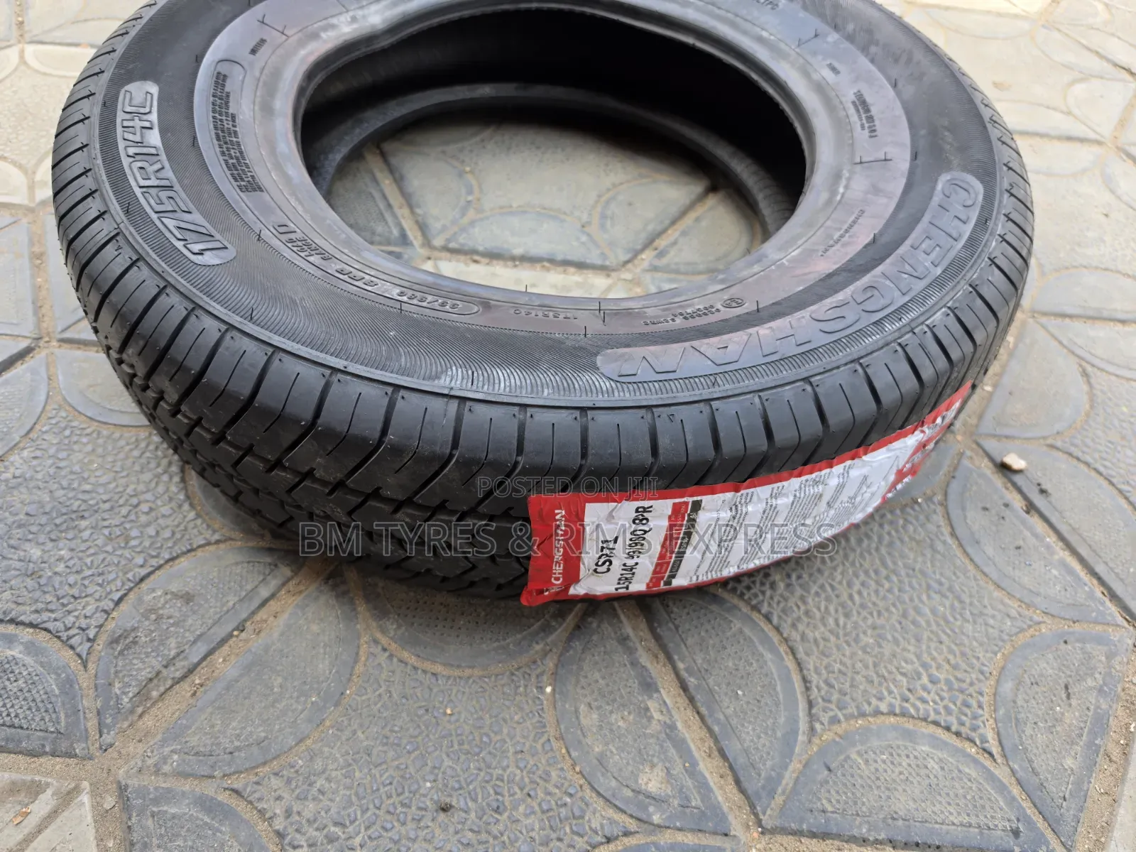 175 R14 CHENGSHAN TIRES(commercial)