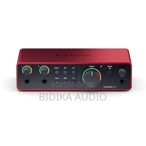 Focusrite Scarlett 2i2 4th Gen Audio Interface